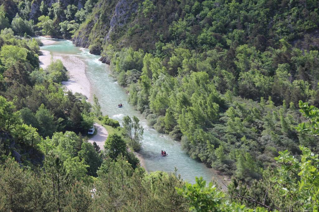 randonnée dans le parc naturel régional du Verdon