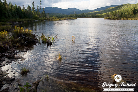 Lac Boudreault près du chalet de la Marmotte