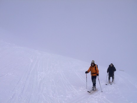 ski de randonnée dans le Beaufortain