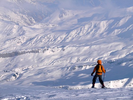 ski de randonnée dans le Beaufortain