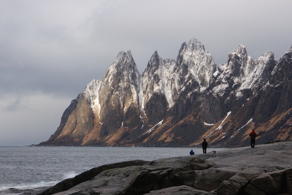 ski de randonnée sur l&#039;île de Senja