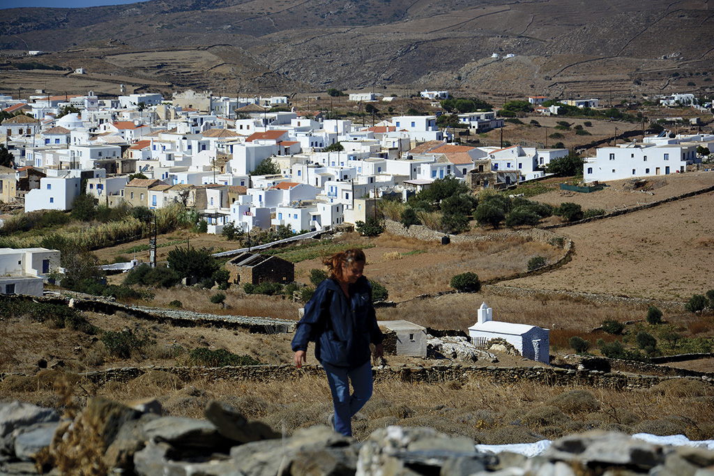 randonnée sur l’île de Kythnos