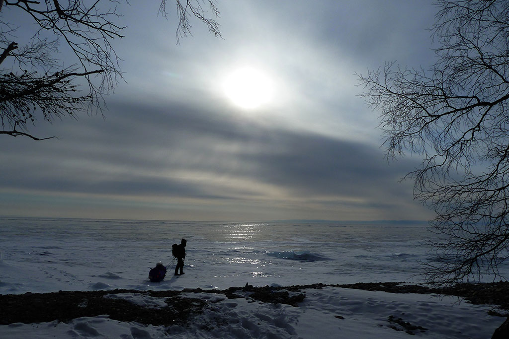 Trek hivernal sur le lac Baïkal