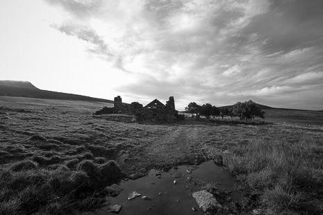 Ferme en ruine mont Mezenc