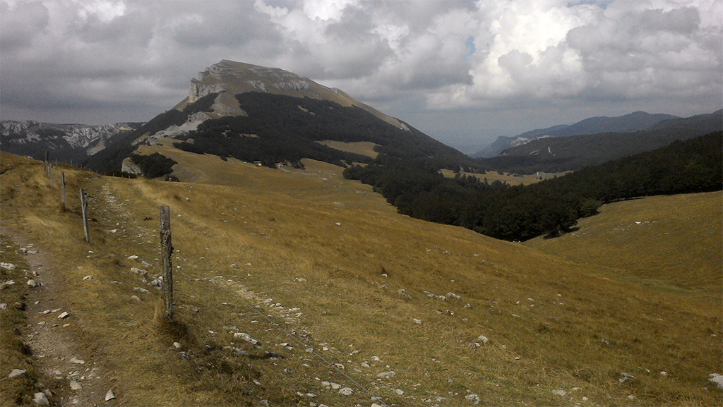 randonnée en solitaire dans le Vercors