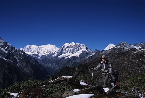 En descendant du Shipton Pass