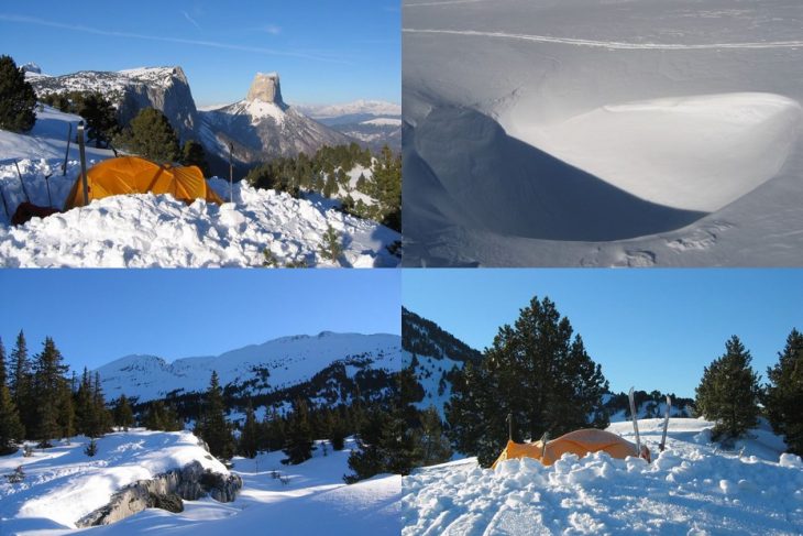 Traversée du Vercors à ski