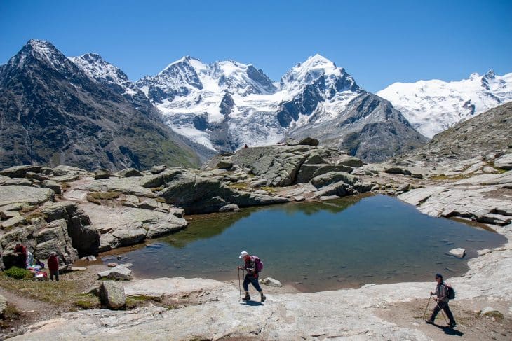 Randonnée en Engadine