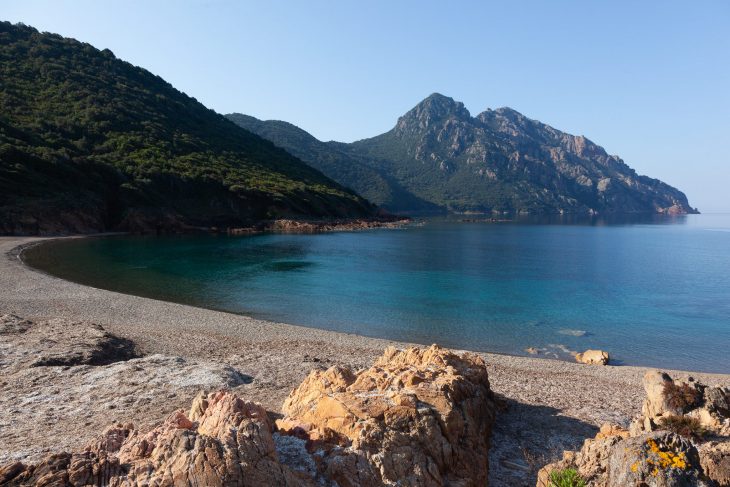 Plage de Tuara, Corse