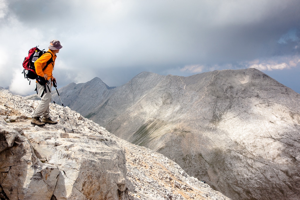 crête karstique du Pirin et l&#039;ascension du Vihren