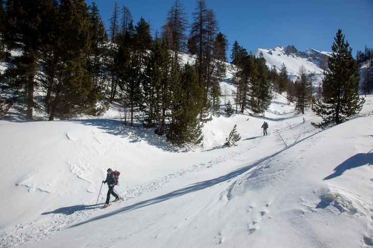 raquettes entre ubaye et queyras