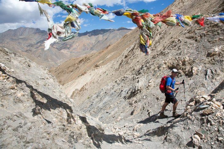 trekking dans la vallée de Sham