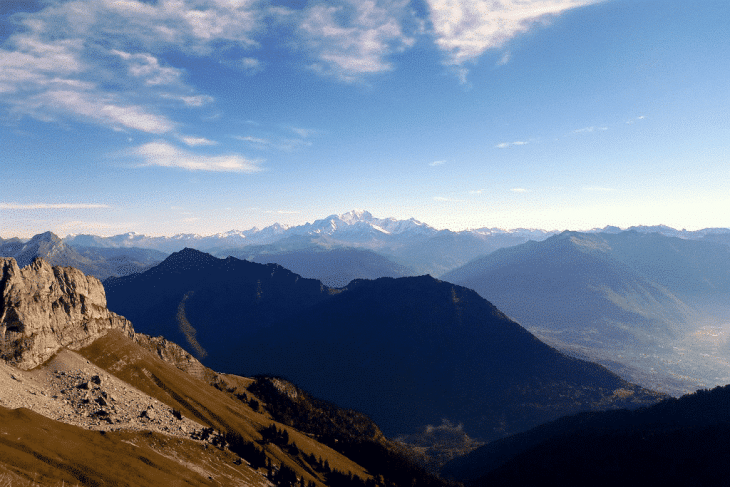 Randonnée à travers les Bauges