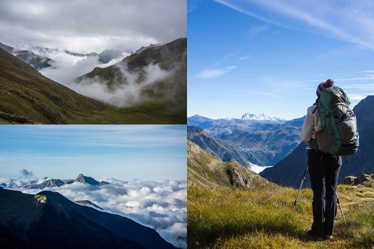 randonnée dans le parc national des Ecrins