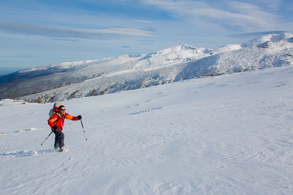 Ski de randonnée dans les montagnes de Bulgarie