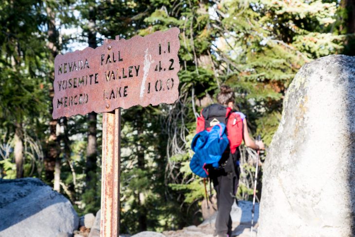 Randonnée à Yosemite