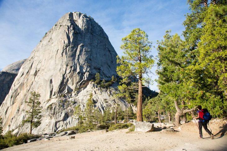 En chemin pour Little Yosemite Campground, Yosemite