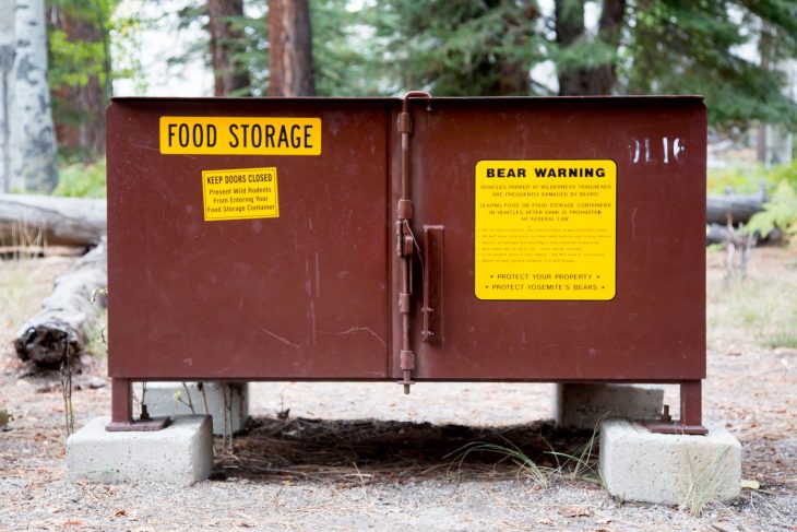 Food Storage, Yosemite