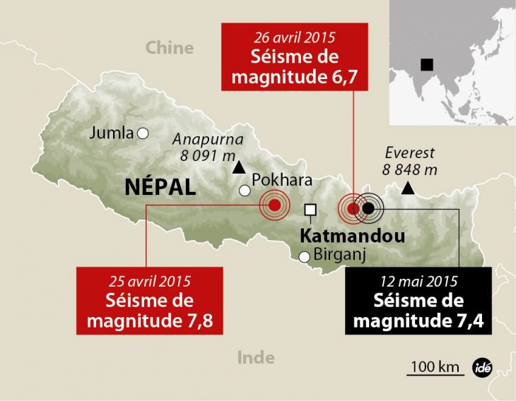 Népal après le séisme