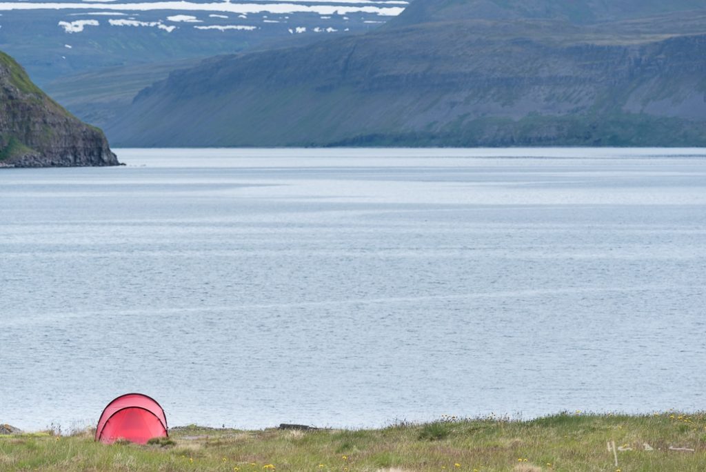 slow hiking dans le Hornstrandir