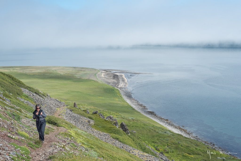 slow hiking dans le Hornstrandir