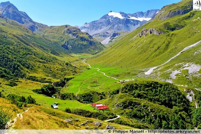 Alpage de Montaimont, vallée de Chavière (Massif de la Vanoise, Savoie)