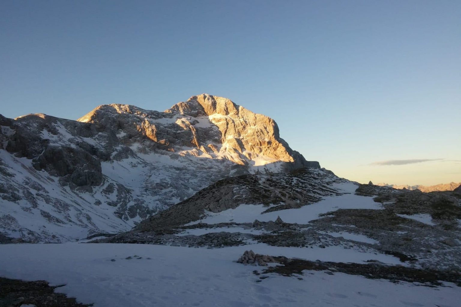 à travers la Slovénie