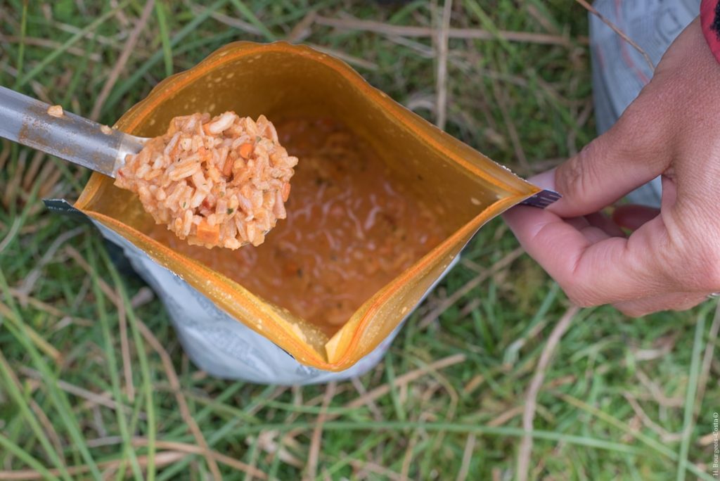 Trek&#039;n Eat poisson à la méditerranéenne et riz