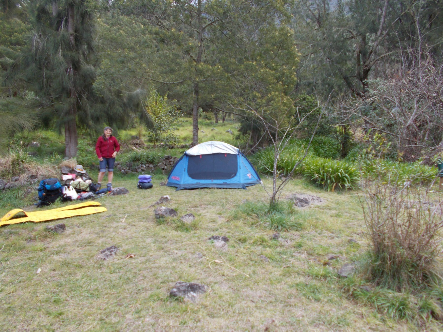 bivouac ilet des Salazes