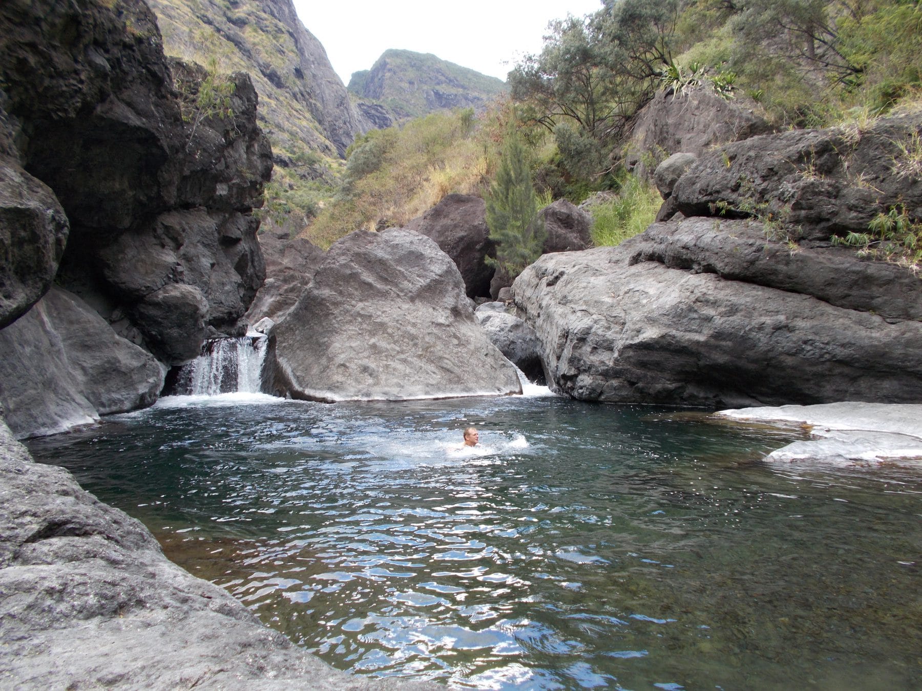 baignade à Roche Ancrée