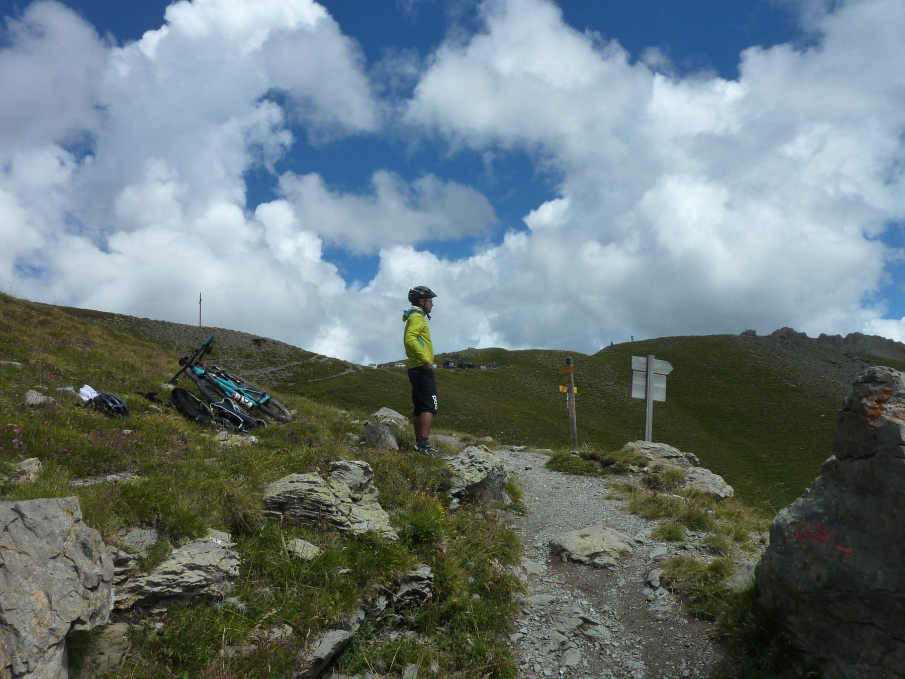 VTT dans le Queyras