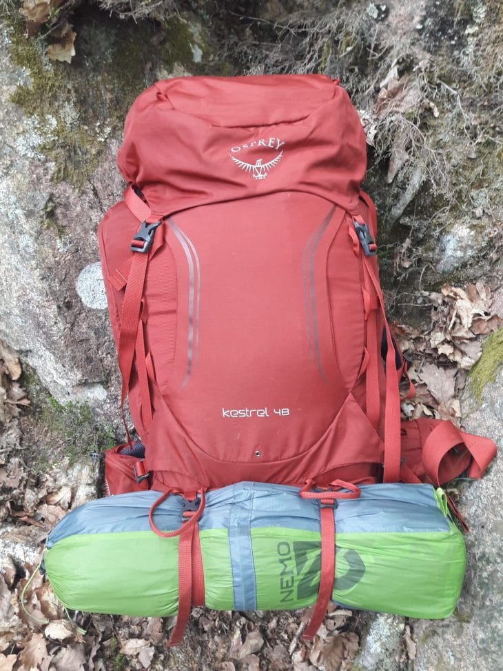 Test sac à dos Osprey Kestrel 48