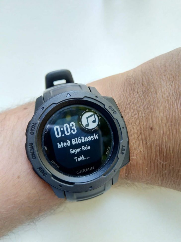 Test montre Garmin Instinct