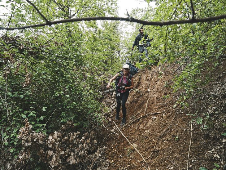 rando kosovo - sentier