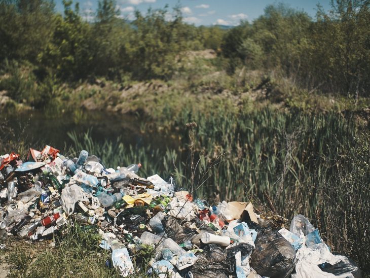 randonnée au kosovo - déchets - 1kg for the planet