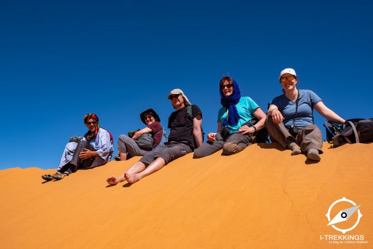 Randonnée dans les Dunes de Merzouga