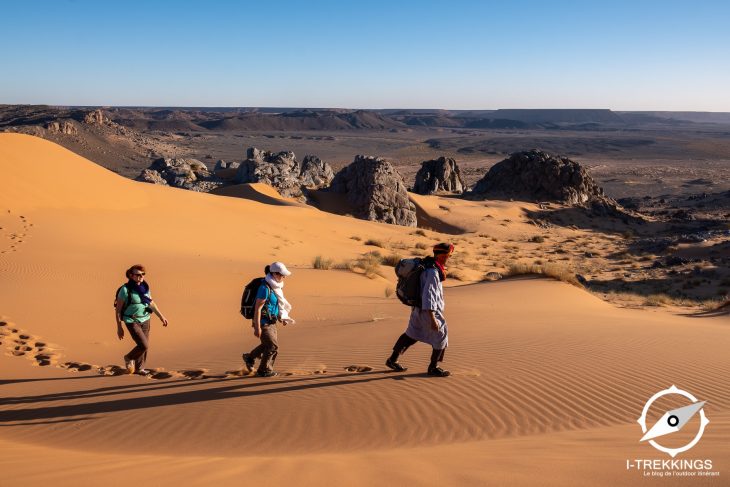 Randonnée dans les Dunes de Merzouga