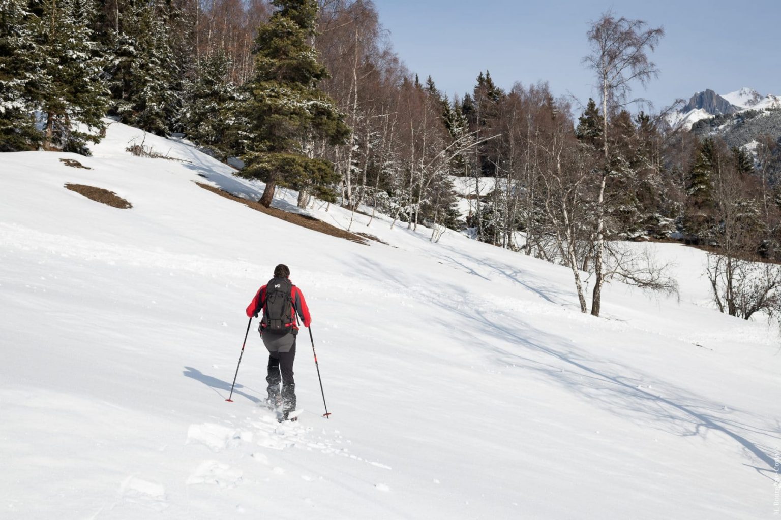 MSR lightning ascent testée en Vanoise