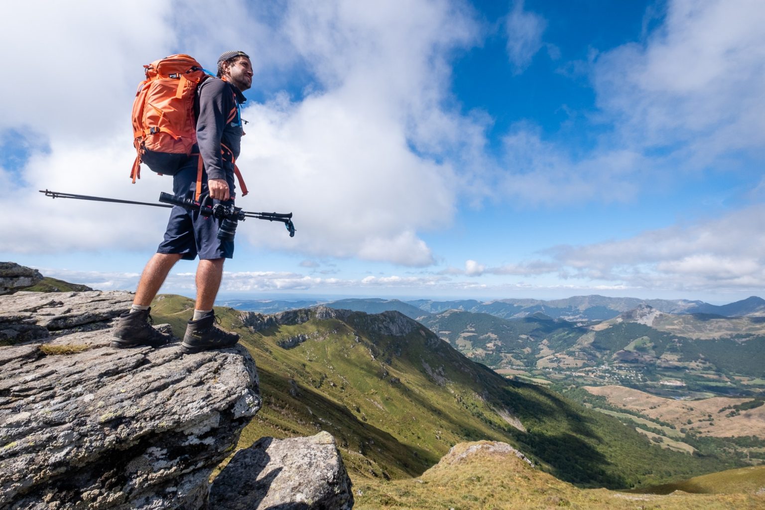 Randonnée du massif du Sancy au volcan du Cantal