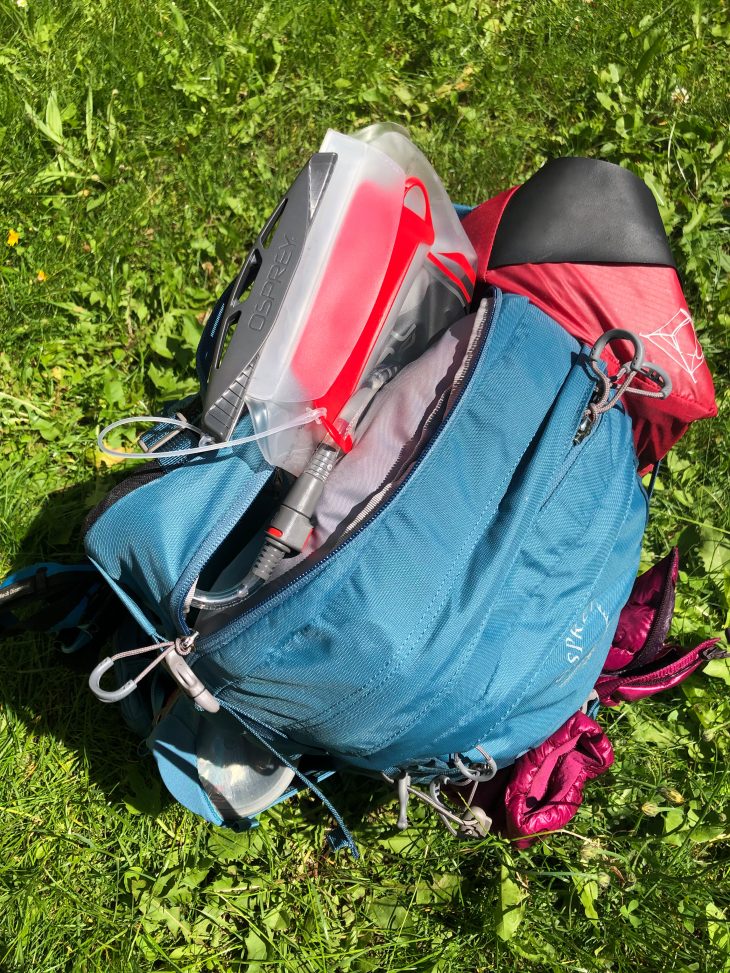 Test sac à dos Osprey Mira 22