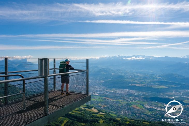 Passerelle du Belvédère (1715 m) , Vercors