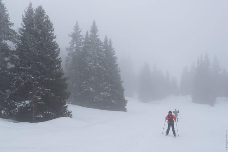 Grande traversée du Vercors à ski pulka