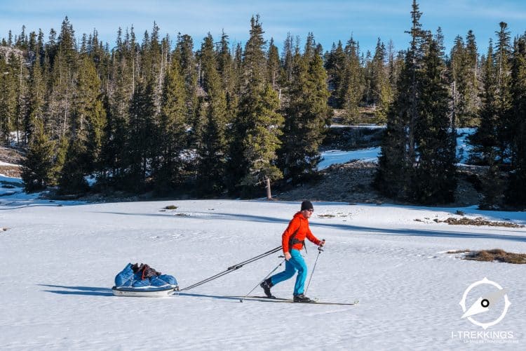 Ski de randonnée nordique, Vercors