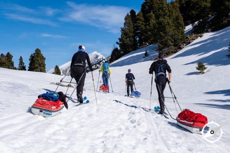 Ski Pulka, Vercors