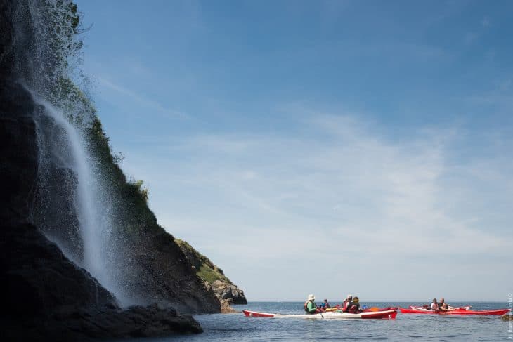 Tour Belle-Ile, Houat, Hoëdic en kayak de mer