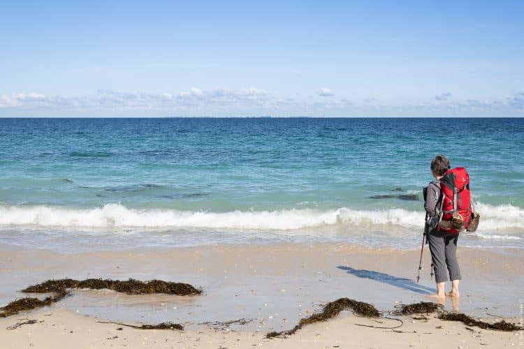 les Grands sables sur la côte Nord du Tour de Belle-Ile en mer