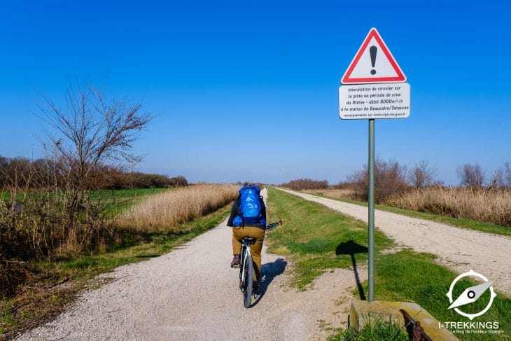 Tour de l'étang de Vaccarès à vélo