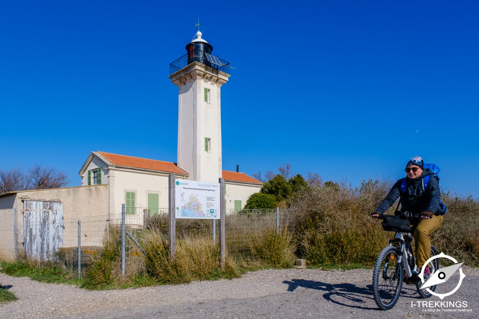 Tour de l'étang de Vaccarès à vélo