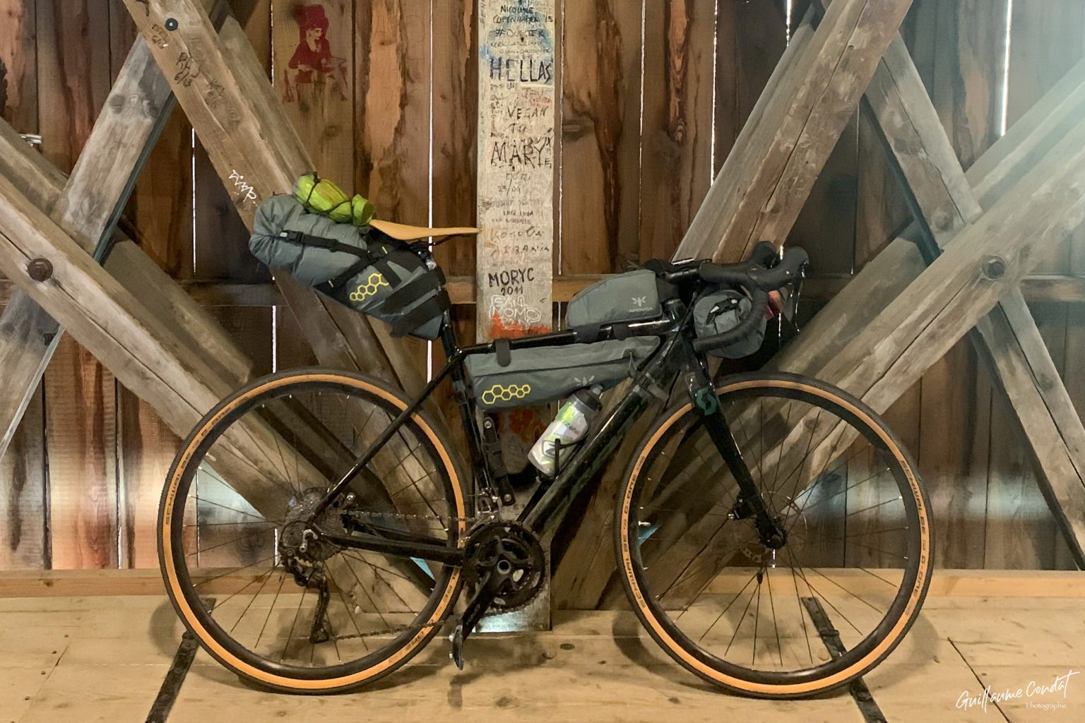 Gravel bikepacking