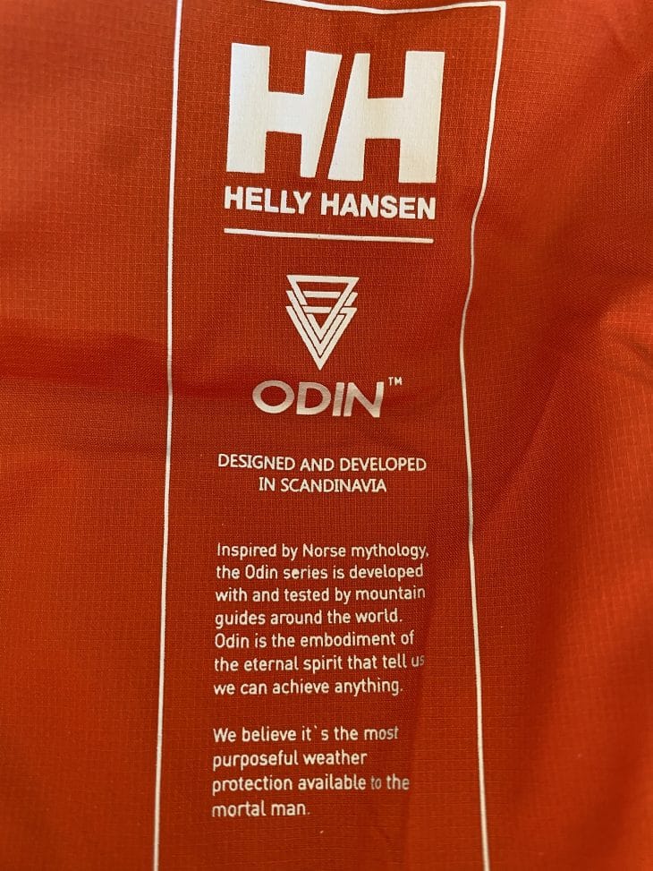 Détail Helly Hansen Odin Stretch Insulated